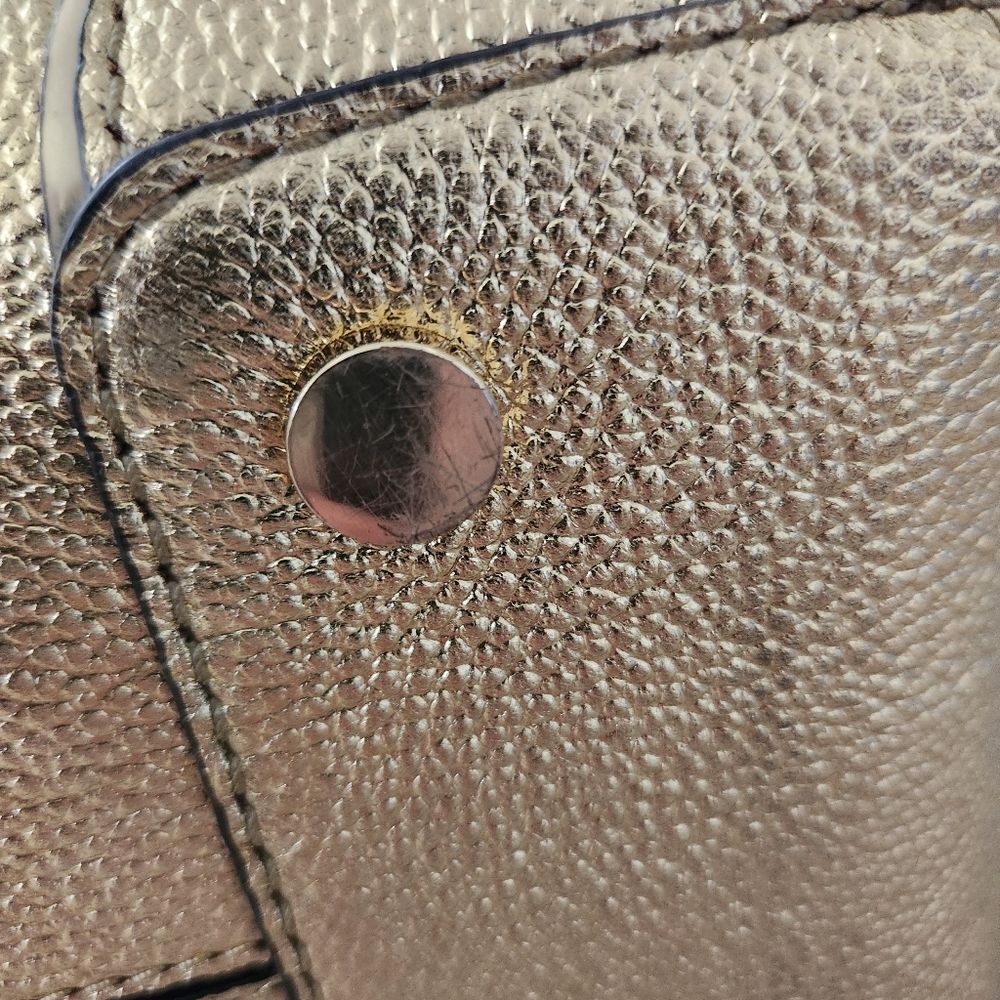 Michael Kors Mercer Gallery Medium Tote Gold Leather‎ - Picture 6 of 15